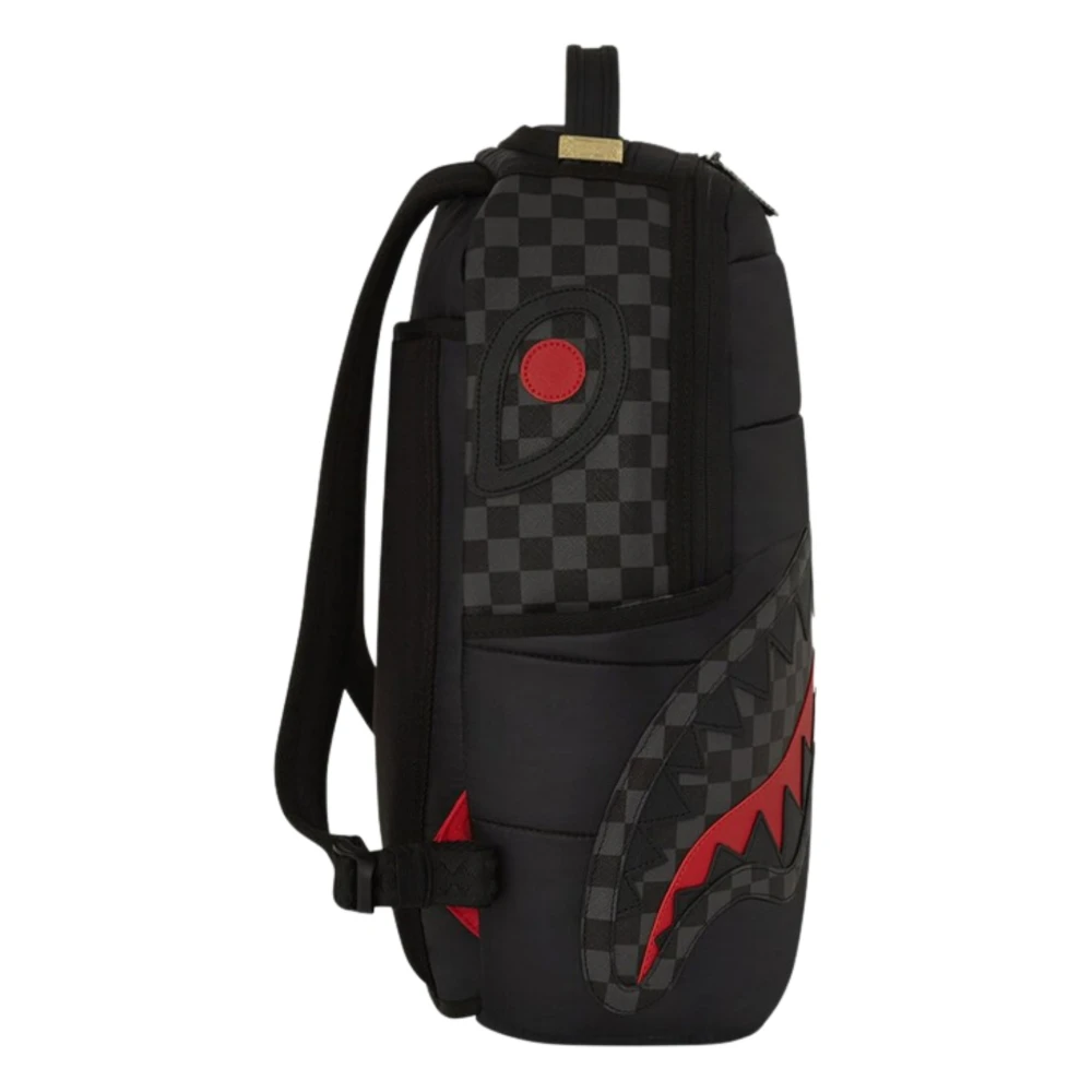 Sprayground Zwarte rugzak met meerdere compartimenten Black Heren