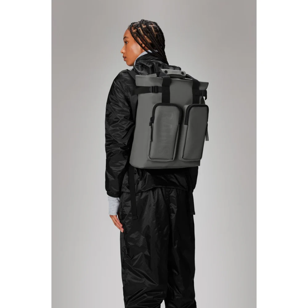 Rains Tote Rugzak Gray Unisex