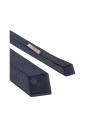 cravate-bleue-jacquard-pointue