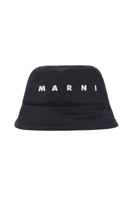 monochrome-cotton-bucket-hat-with-logo