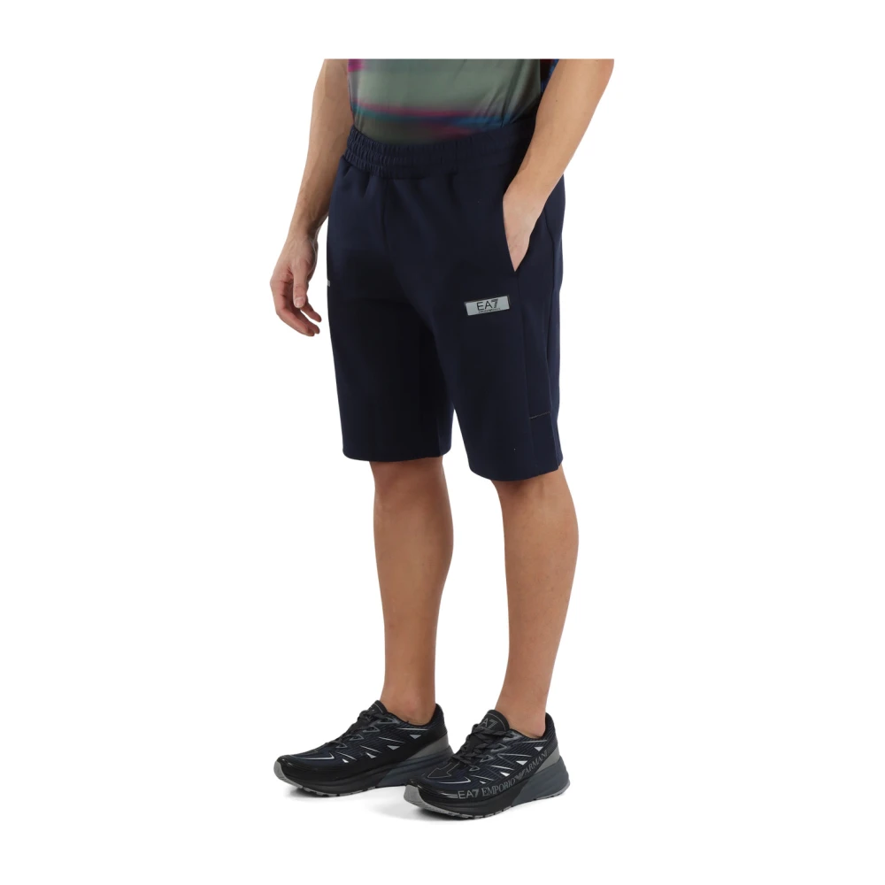 Emporio Armani EA7 Ventus7 Sport Shorts Blue Heren