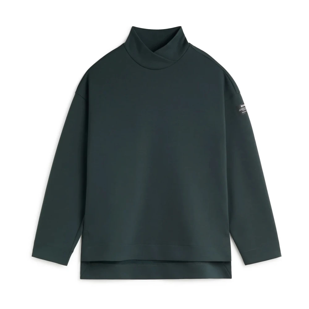 Ecoalf Groen Khaki Jersey Sweatshirt Maia Green Dames