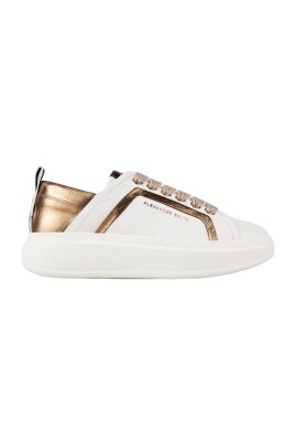 wembley-donna-en-cuir-blanc-avec-nervure-laterale-et-talon-bronze