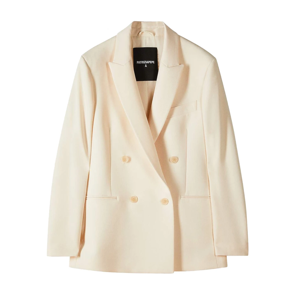 Patrizia Pepe Women's Beige Giacca Jacket