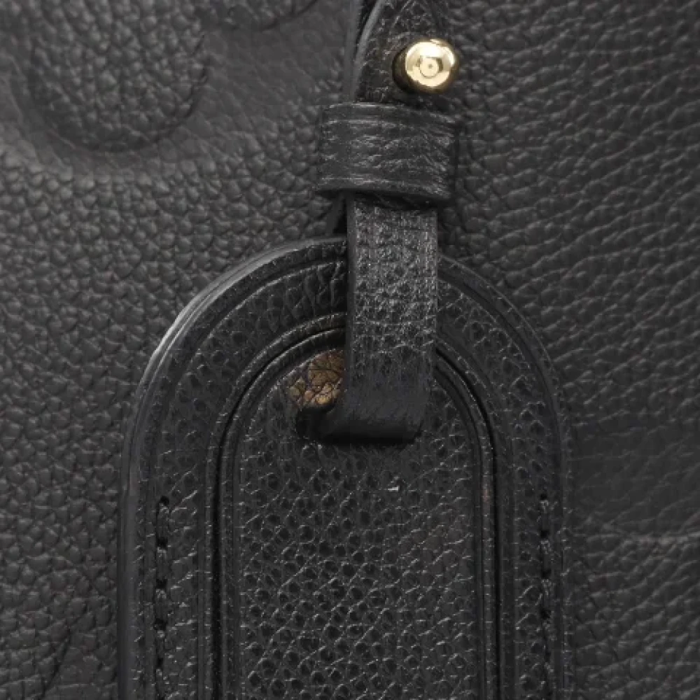 Louis Vuitton Vintage Pre-owned Leather handbags Black Dames