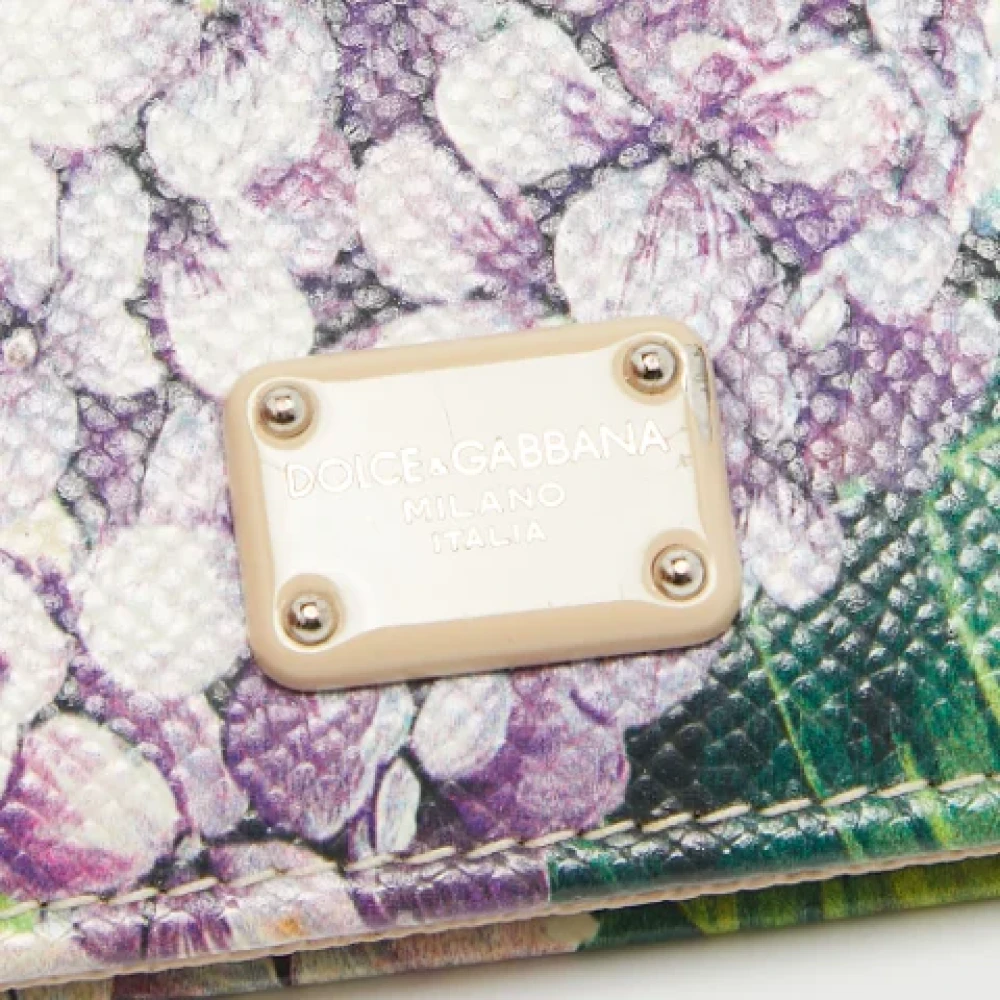 Dolce & Gabbana Pre-owned Leather wallets Multicolor Dames