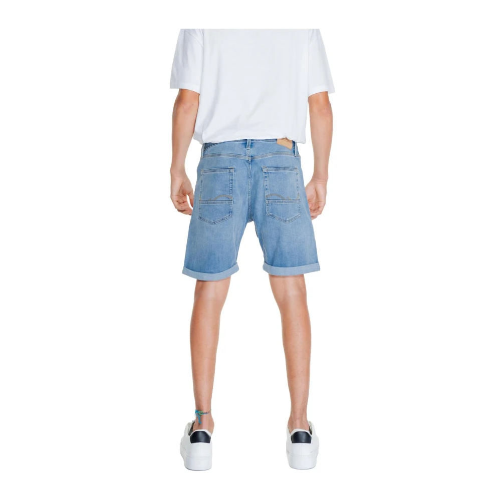 jack & jones Klassieke Fit Denim Shorts Blue Heren