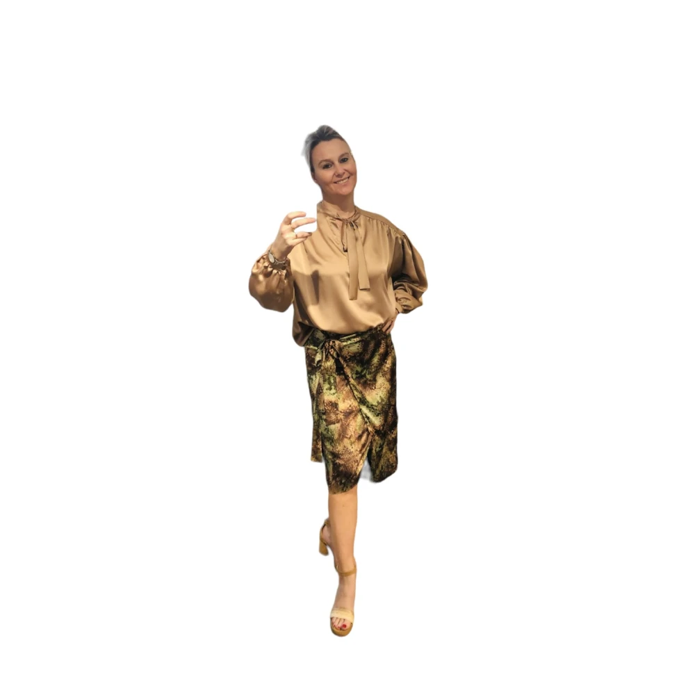 Gaëlle Paris Blouses Brown Dames
