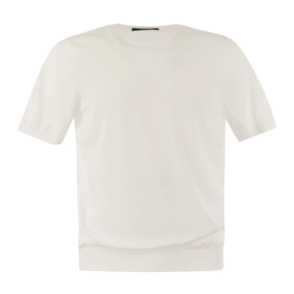 Tagliatore T-Shirts White Heren