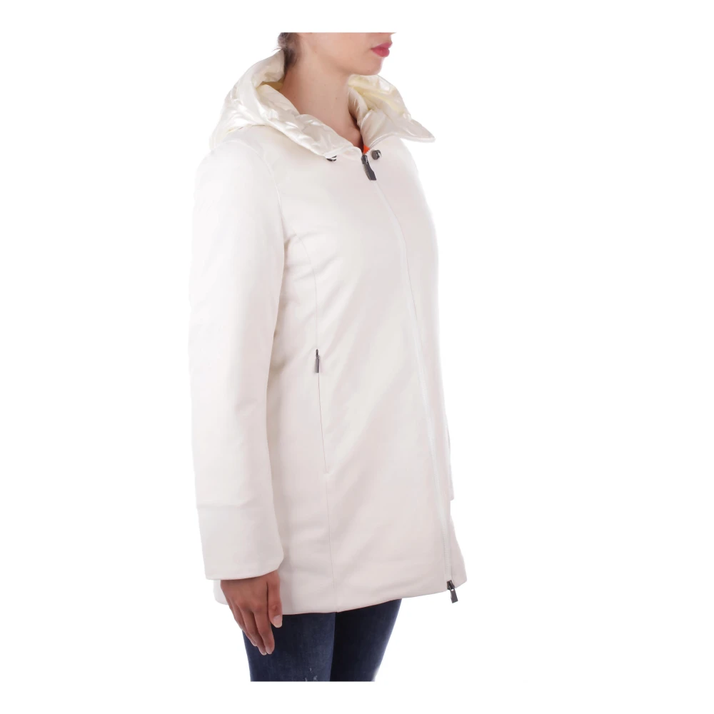 Suns Beige Hoodie met Rits Beige Dames