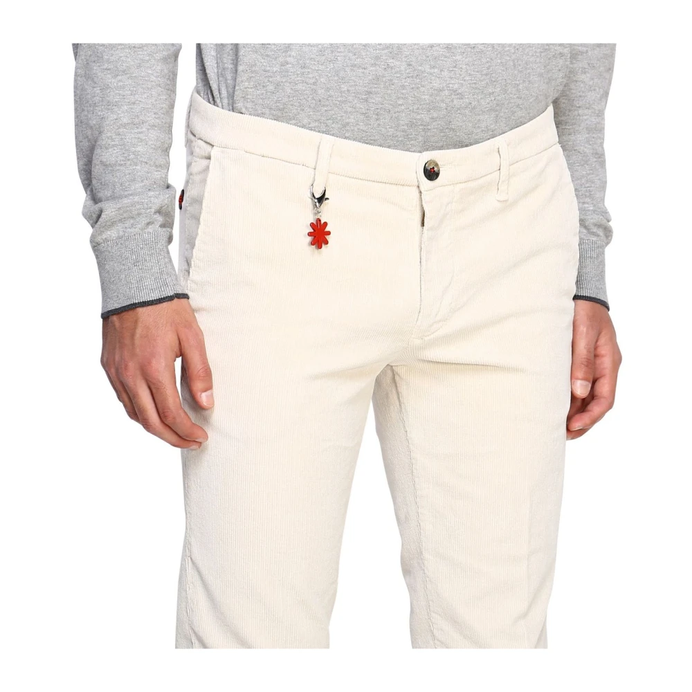 Manuel Ritz Stijlvolle Herenbroek White Heren