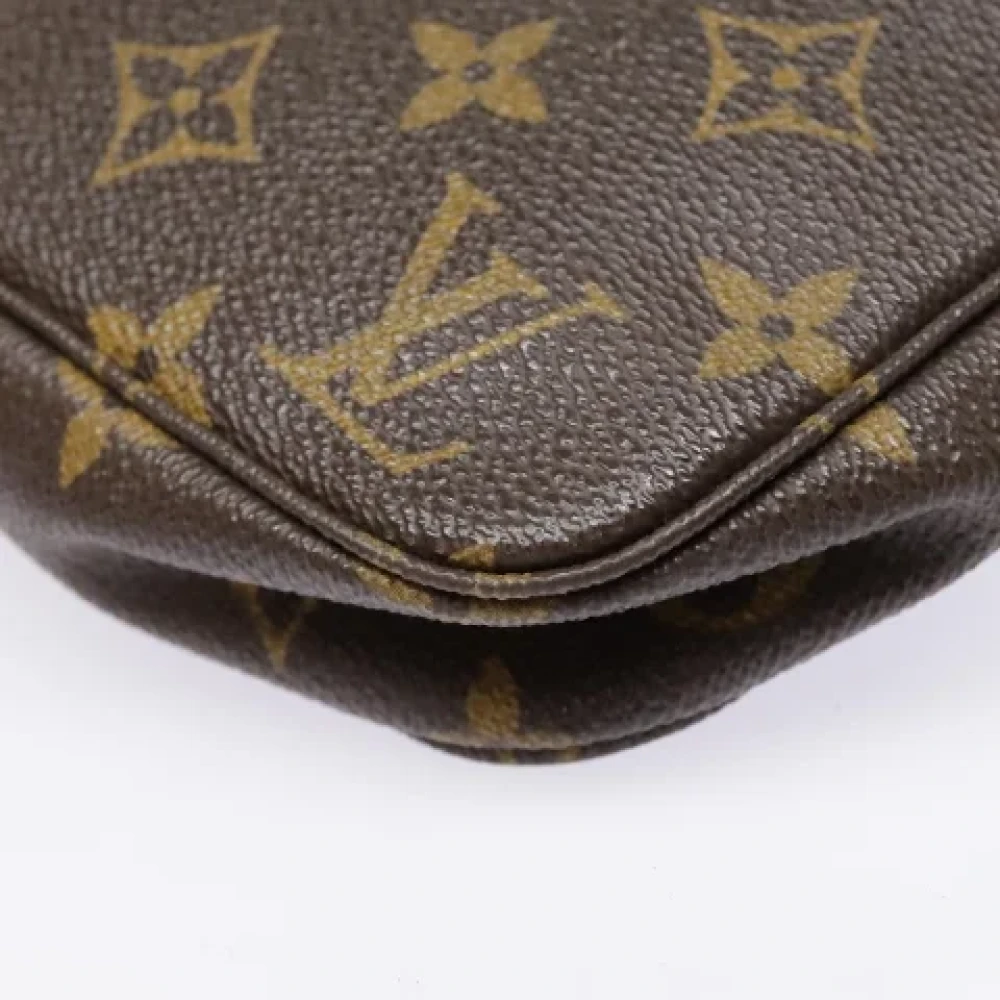 Louis Vuitton Vintage Pre-owned Canvas clutches Brown Dames