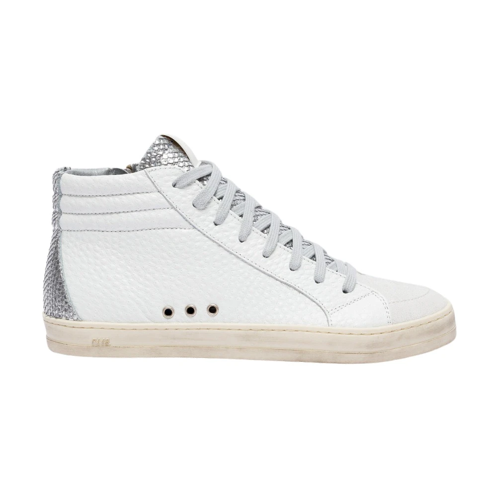 P448 Witte leren Hi-Top sneakers White Dames