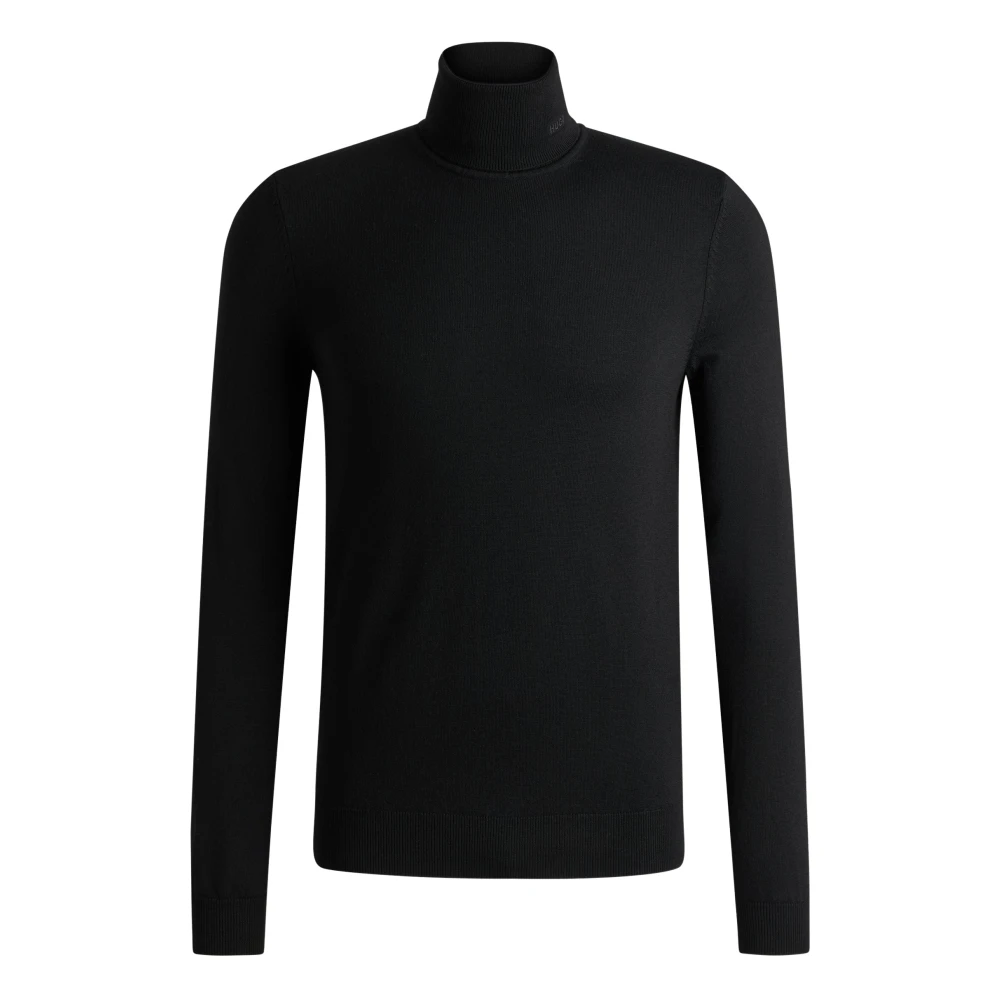 Hugo Boss Stijlvolle Pull voor Mannen Black Heren