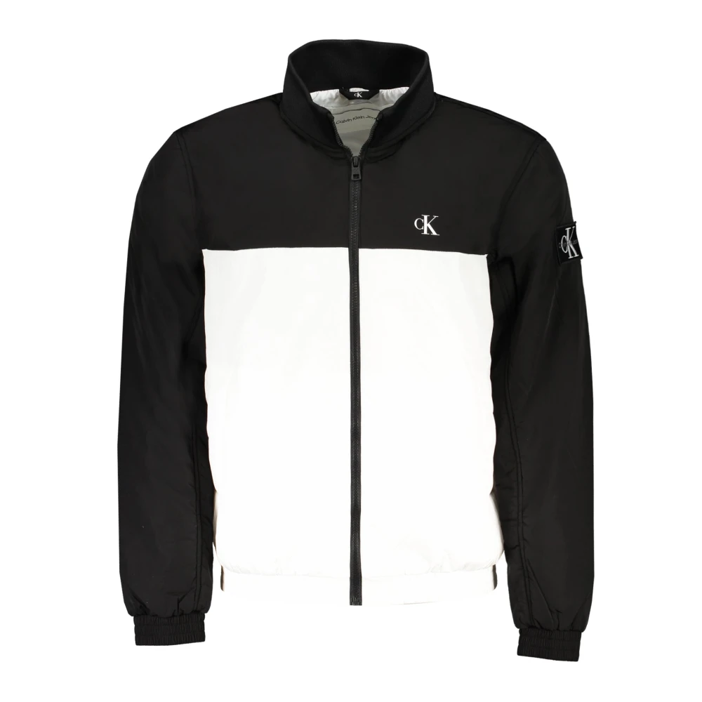Calvin Klein Witte Jack met Lange Mouwen en Print White Heren