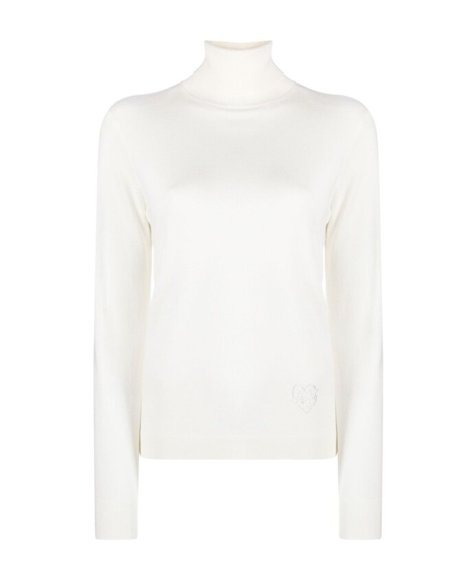 pull-col-roule-tricot-blanc