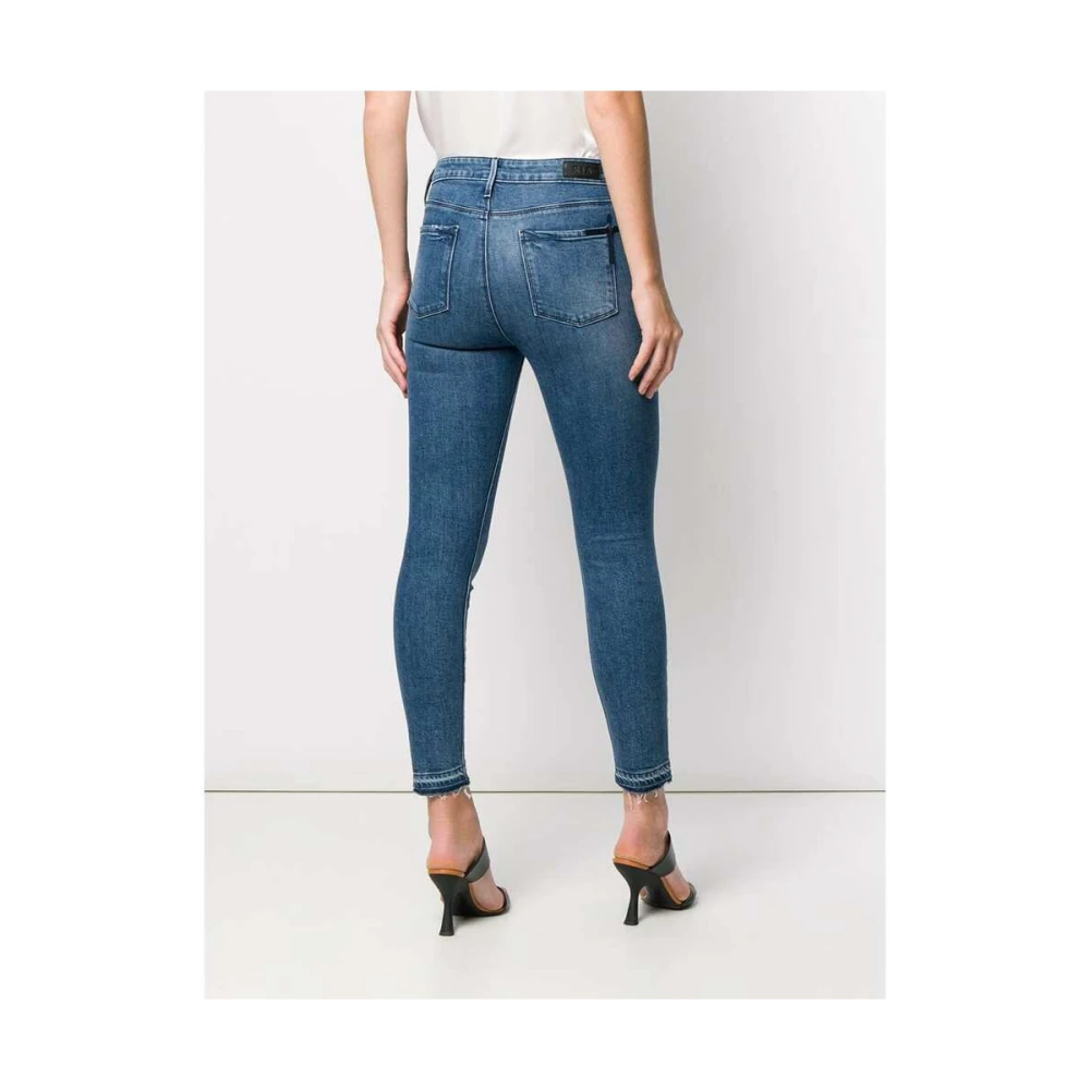 RTA Blauwe Cropped Skinny Denim Jeans Blue Dames