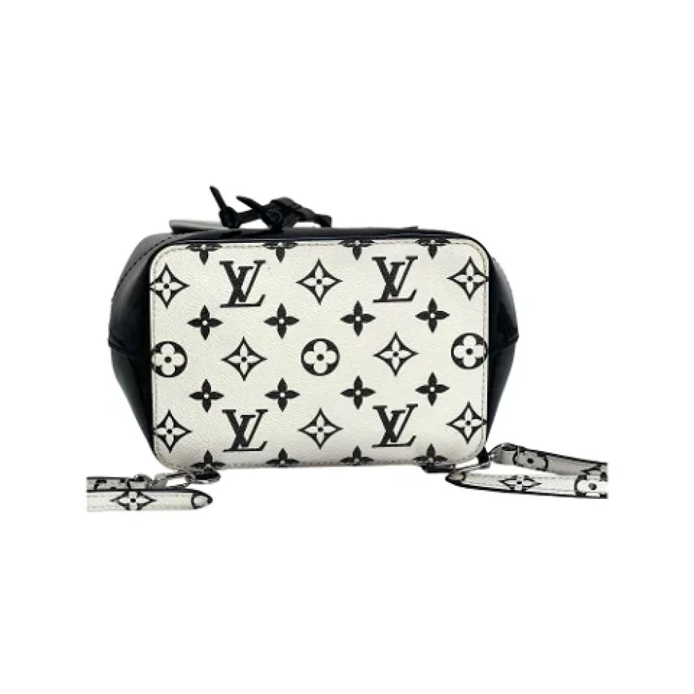 Louis Vuitton Vintage Pre-owned Canvas backpacks Yellow Dames