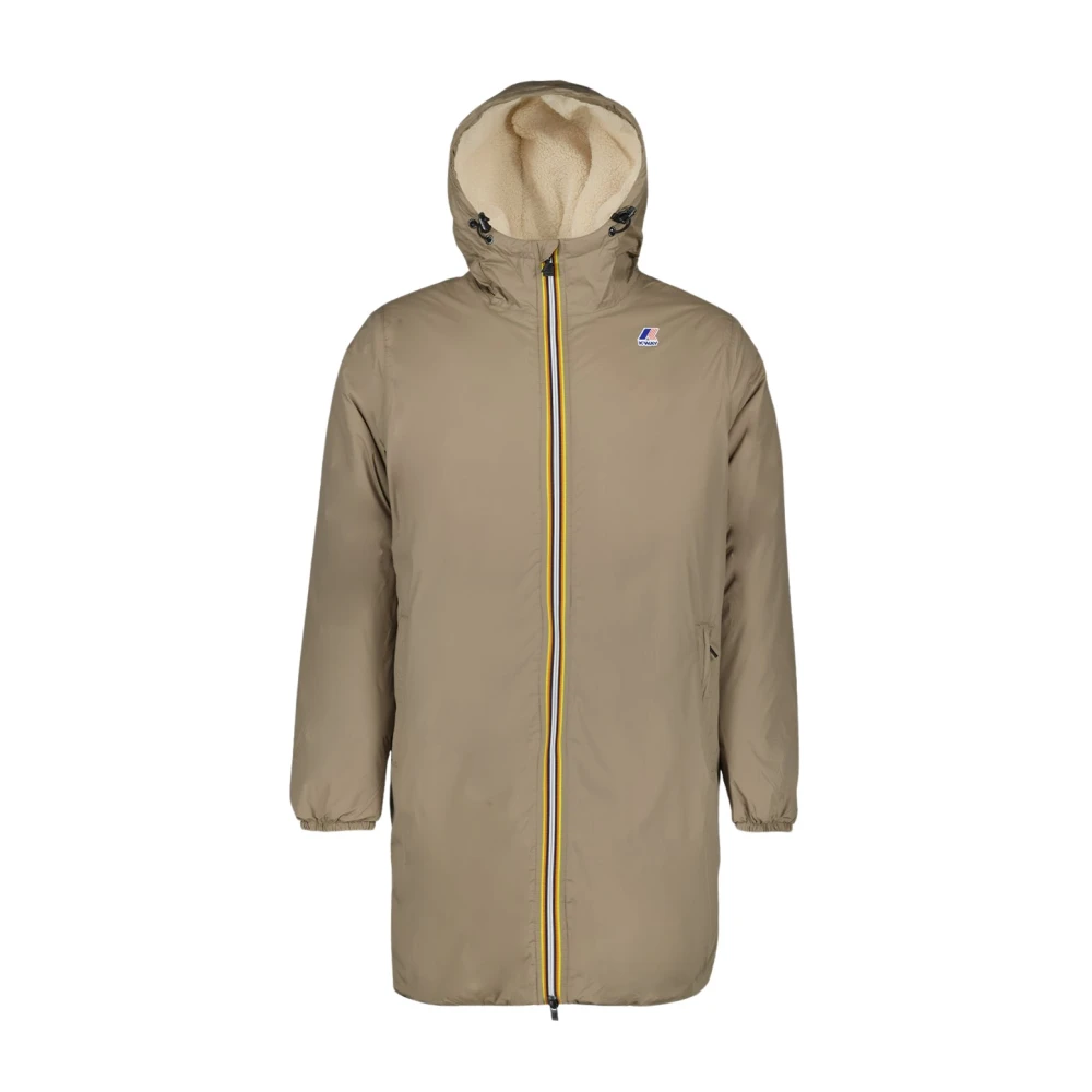 K-Way Herren Beige Mäntel, Sgröße: