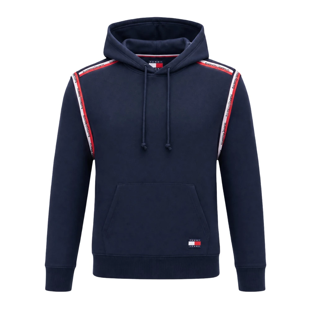 Tommy Jeans Men's Blue Dm0dm23155 - Hoodies - Xl - Sweatshirts & Hoodies