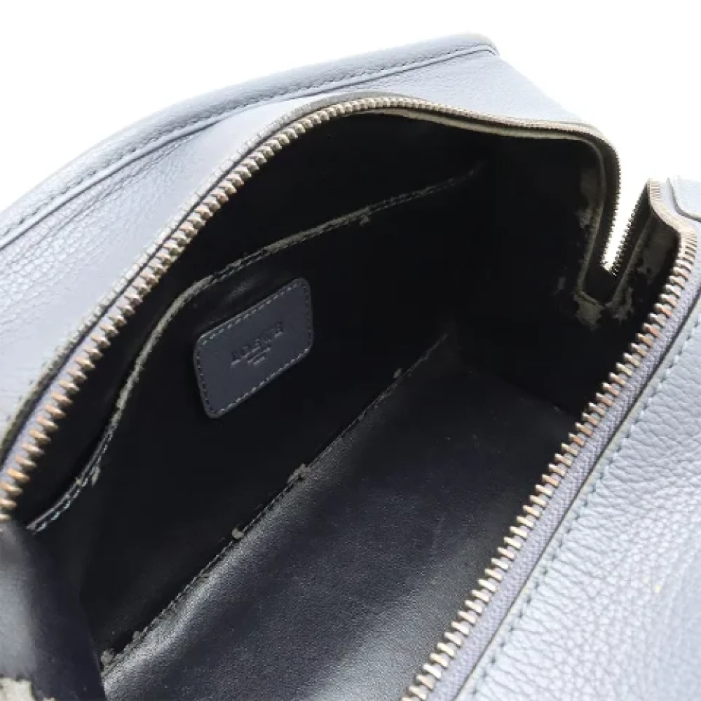 Loewe Pre-owned Leather clutches Blue Dames