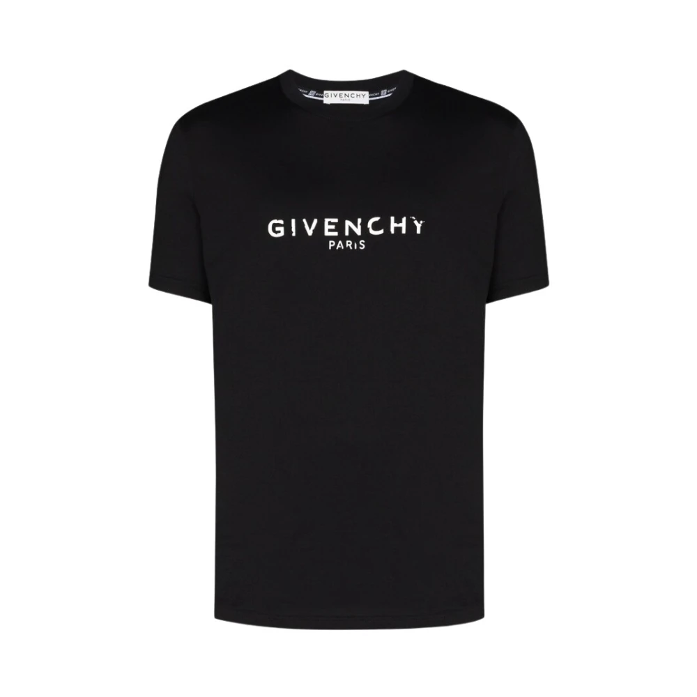 Givenchy Paris T-shirt Black Heren