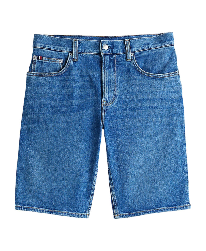 slim-fit-denim-shorts