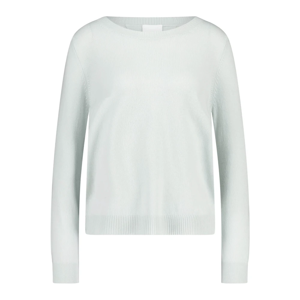Allude Round-neck Knitwear Green Dames