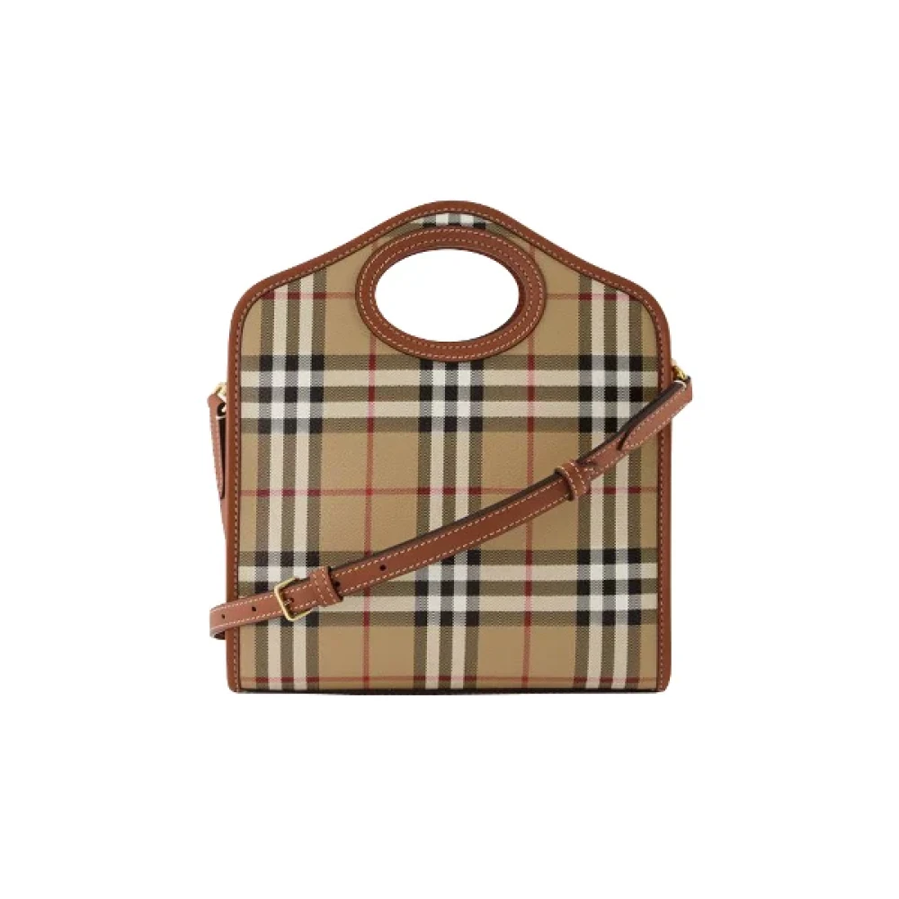 Burberry Canvas handbags Brown Dames