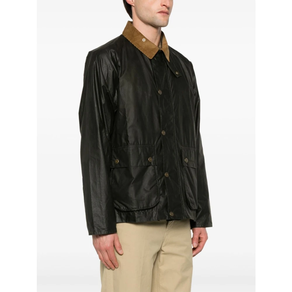 Barbour Groene Jas met Rits Green Heren