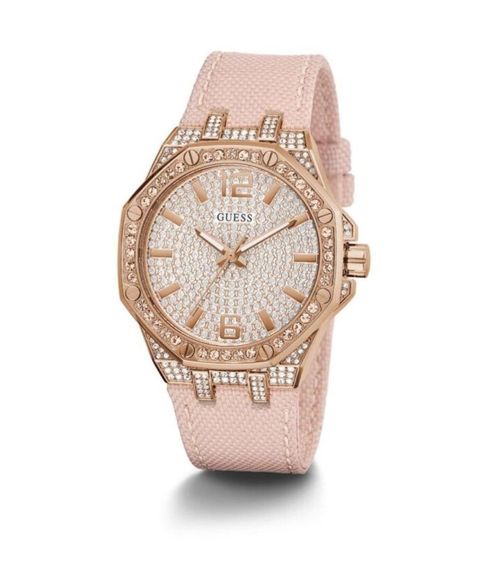 montre-analogique-en-cuir-multicolore-a-quartz