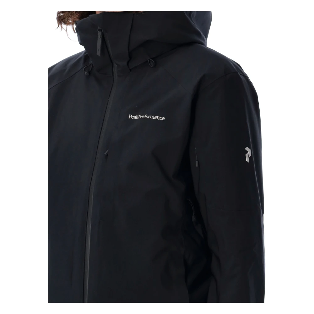 Peak Performance Maroon Geïsoleerde Ski Jas Black Heren