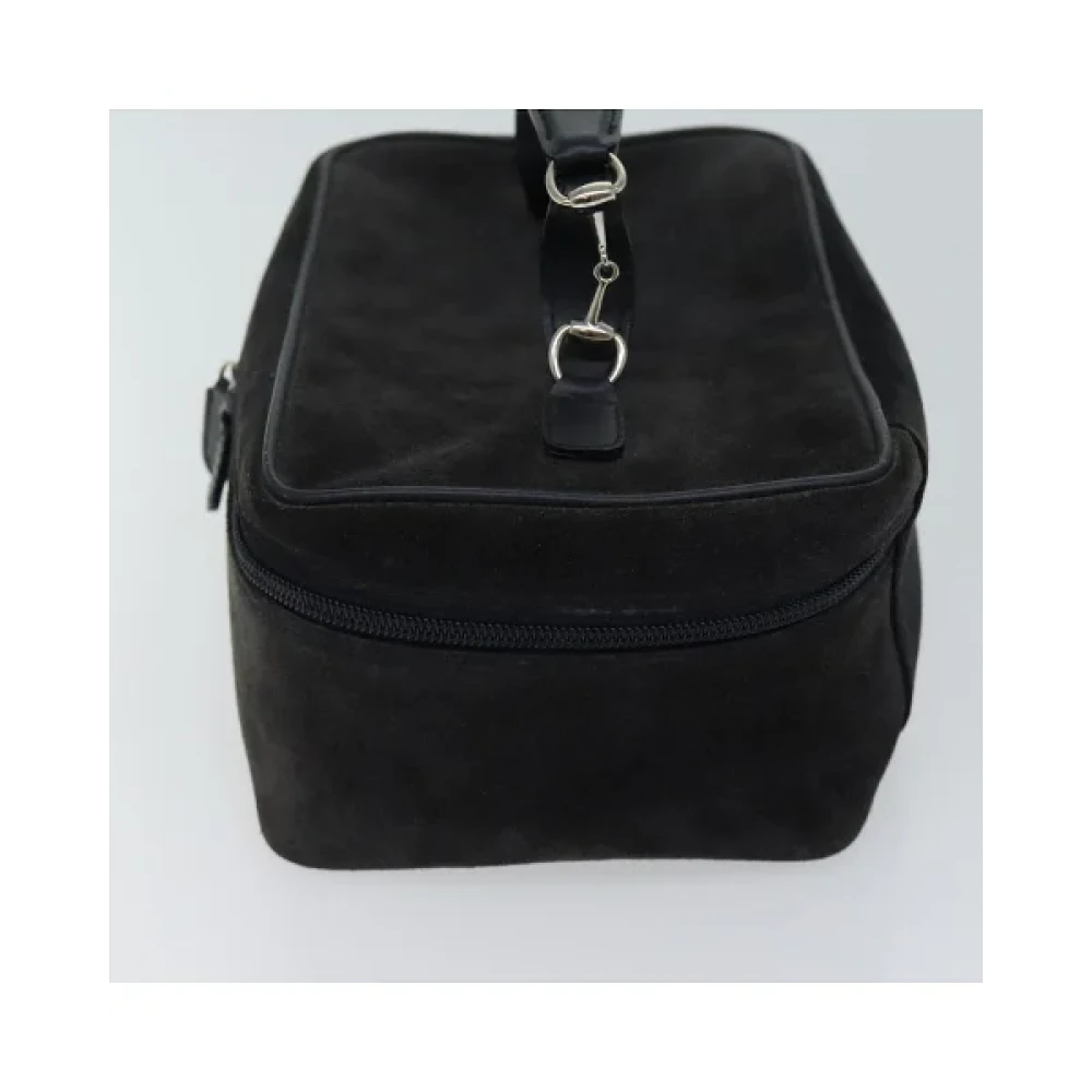 Gucci Vintage Pre-owned Suede gucci-bags Black Dames
