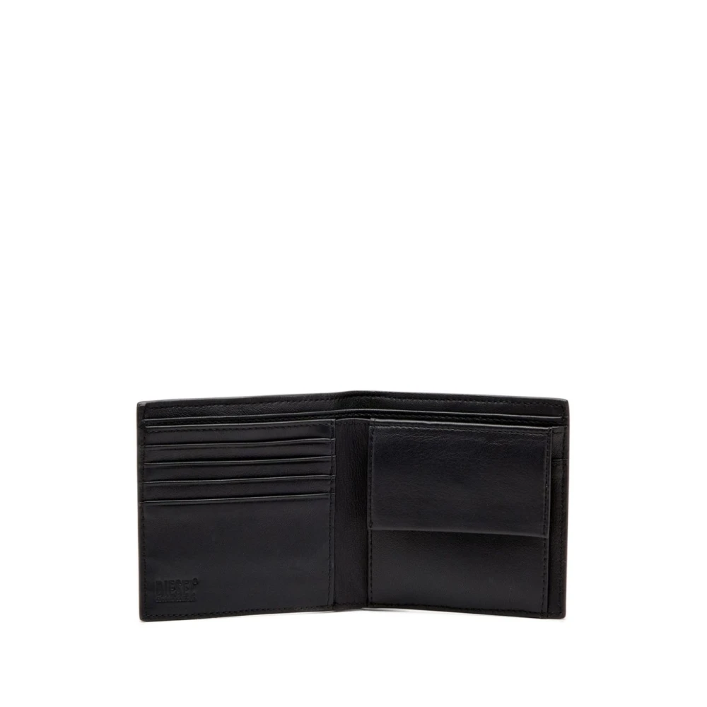 Diesel Zwarte Portemonnee Stijlvol Uniseks Accessoires Black Unisex