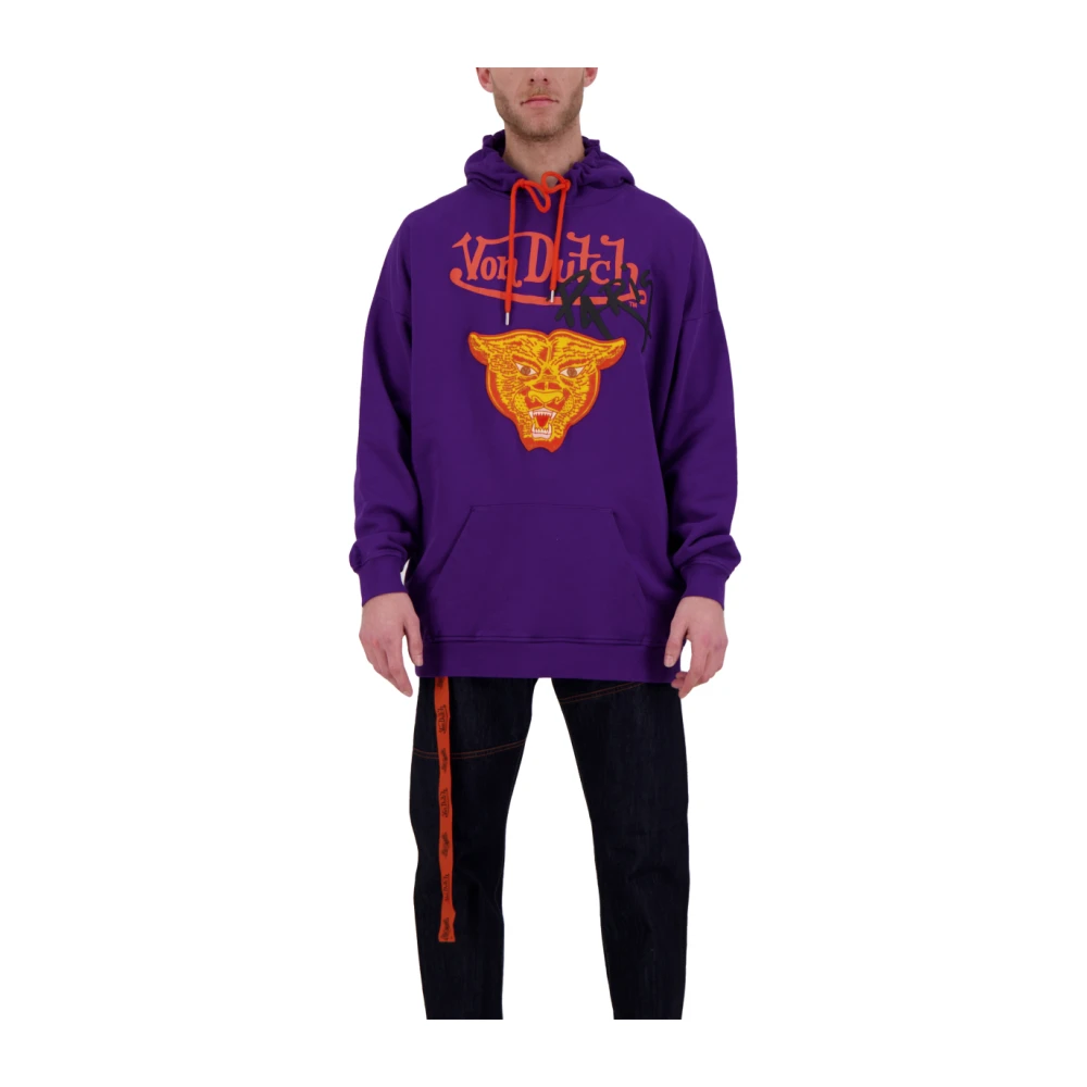 Von Dutch Hoodies Purple Heren