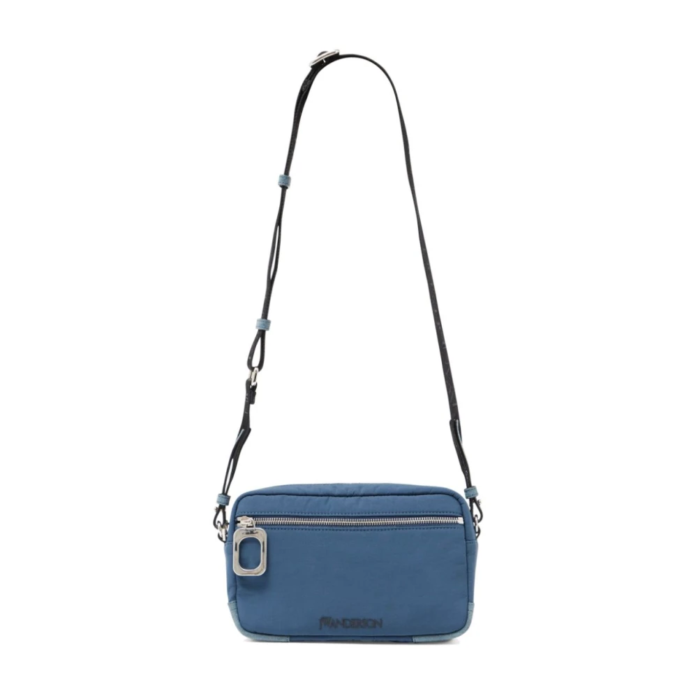 JW Anderson Blauwe Schoudertas voor Moderne Mannen Blue Heren