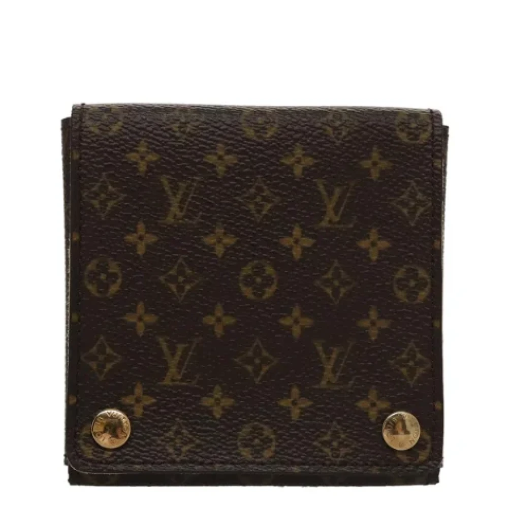 Louis Vuitton Vintage Pre-owned Canvas wallets Brown Unisex