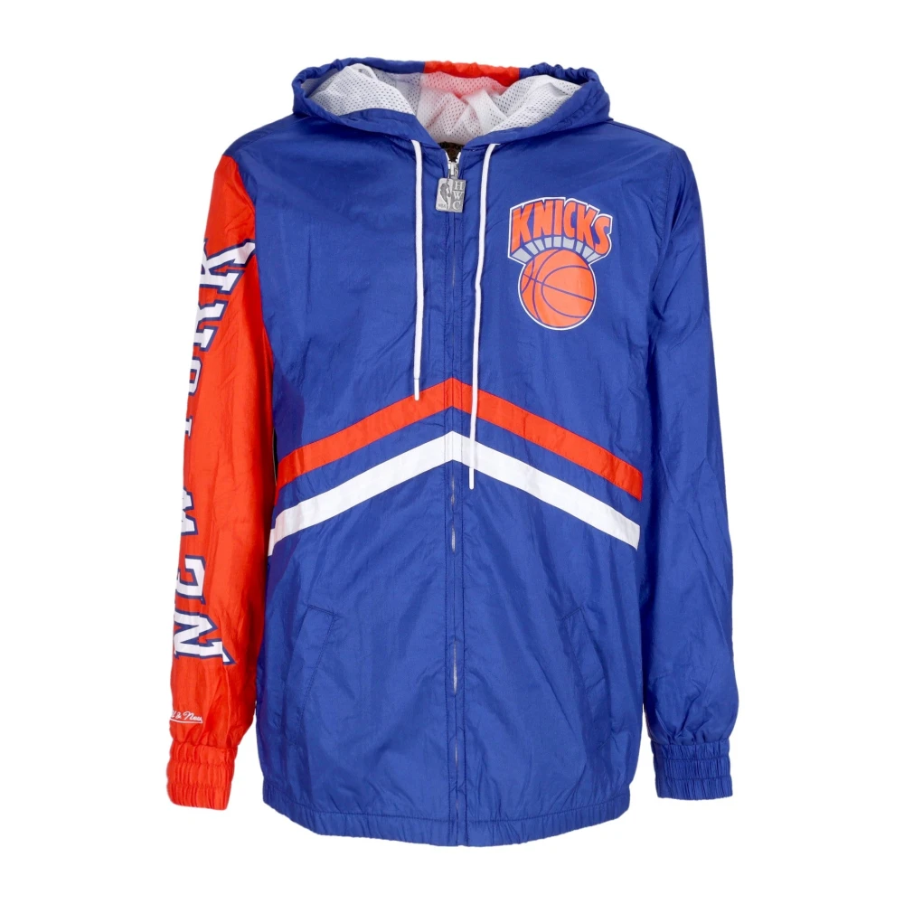 Mitchell & Ness NBA Onweerstaanbare Windbreaker Hardwood Classics Blue Heren