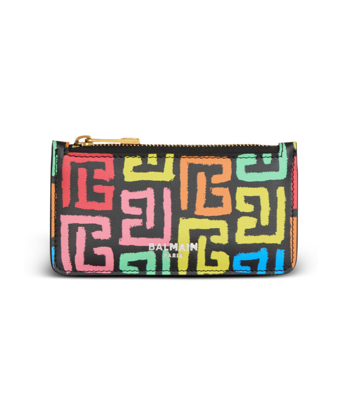 porte-monnaie-en-cuir-de-veau-imprime-monogramme-pb-labyrinth-multicolore