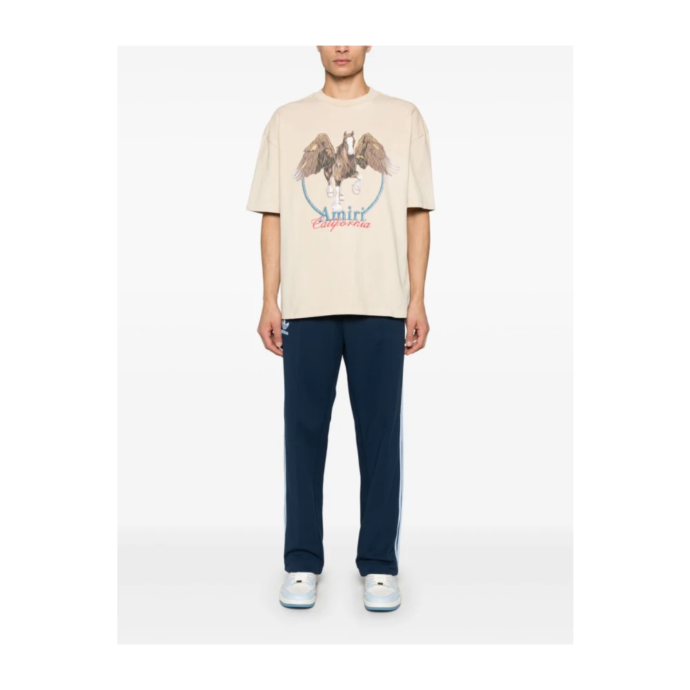 Amiri Stijlvolle T-shirts en Polos Beige Heren