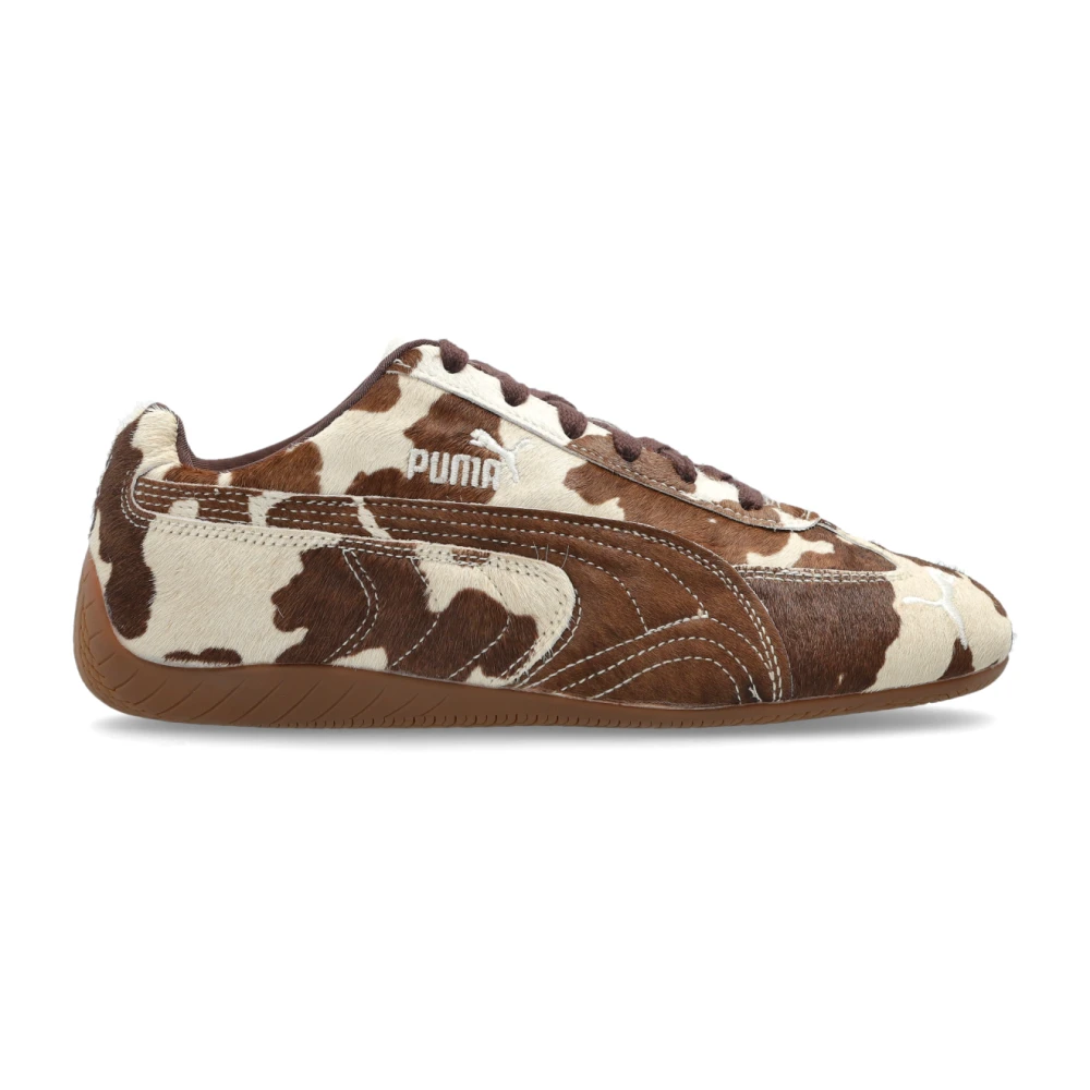 Puma Donna Marron Sneakers Da Speedcat Cow - Immagine 2