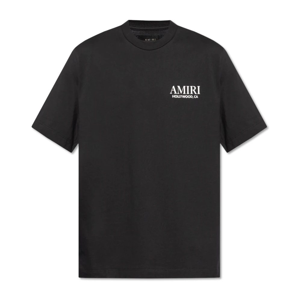 Amiri Geprint T-shirt Black Heren
