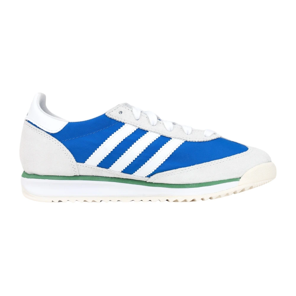 Adidas Originals Sl72 Vita och Blå Sneakers Blue, Dam