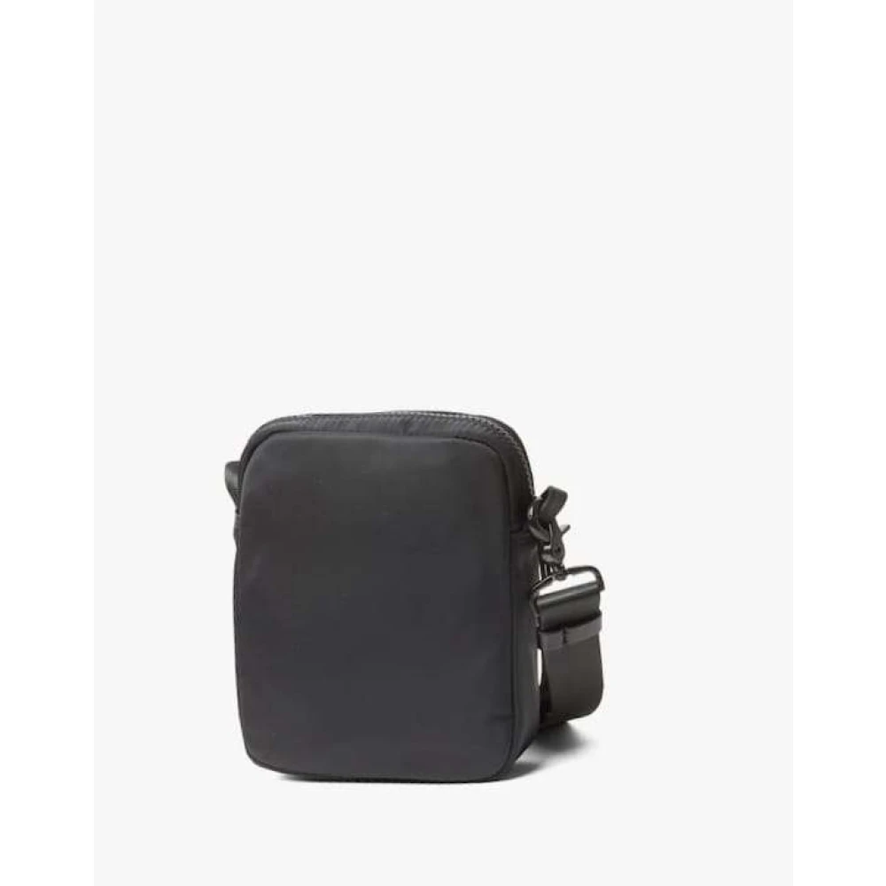 Versace Jeans Couture Stijlvolle Leren Tas voor Dagelijks Gebruik Black Dames