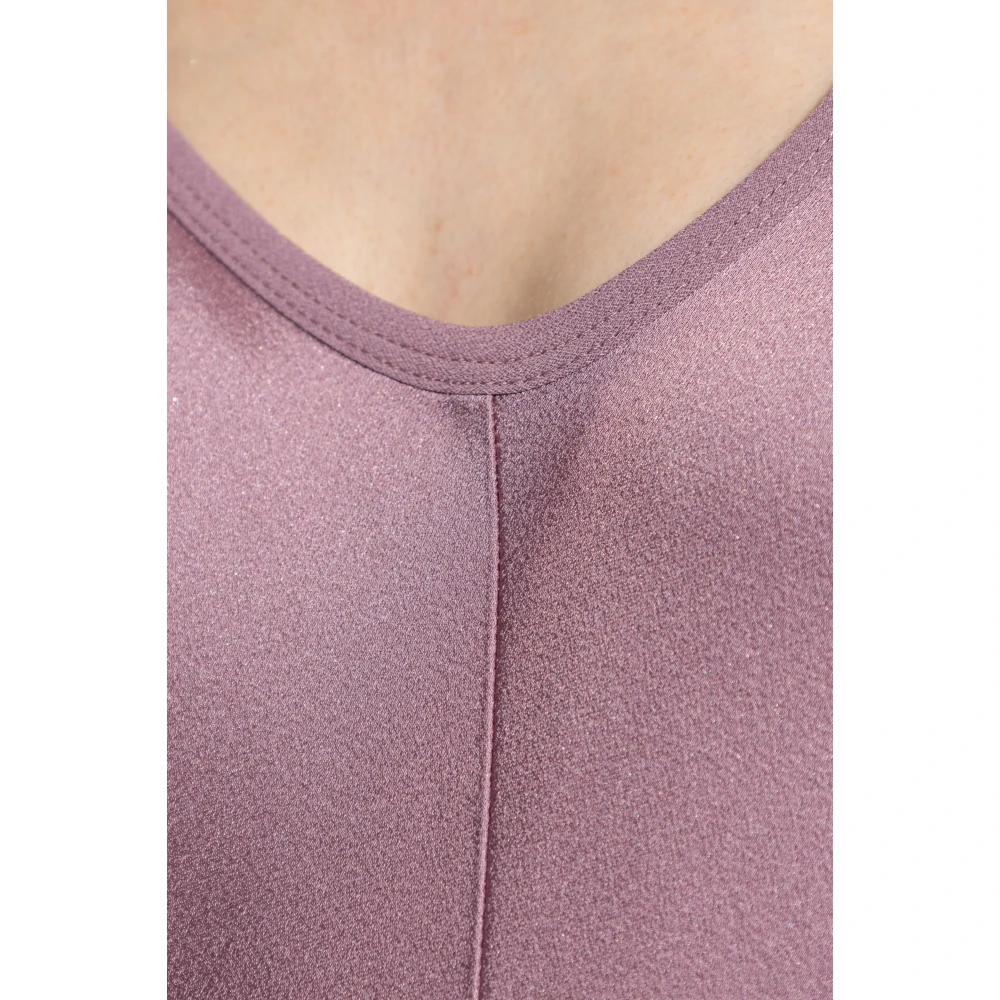Forte Jurk met bandjes Purple Dames