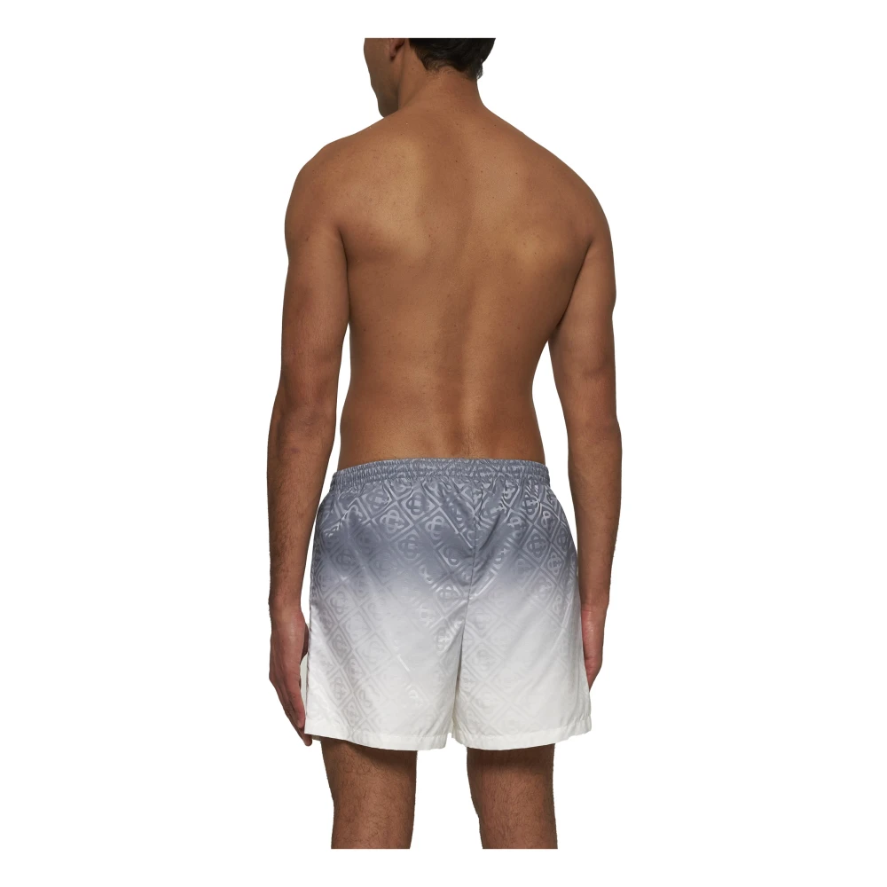 Casablanca Gradient Monogram Zwemshorts Grijs Gray Heren