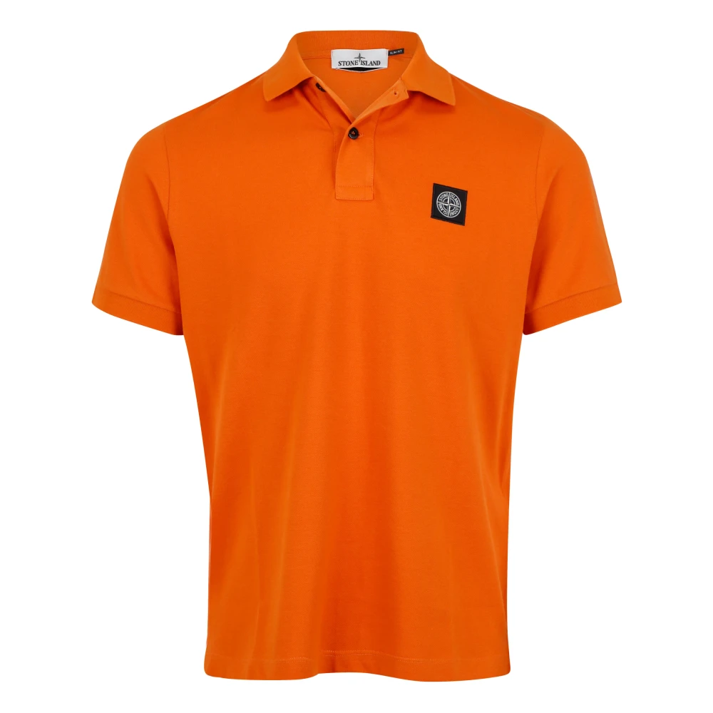 Stone Island Stijlvolle Shirts en Polos Orange Heren
