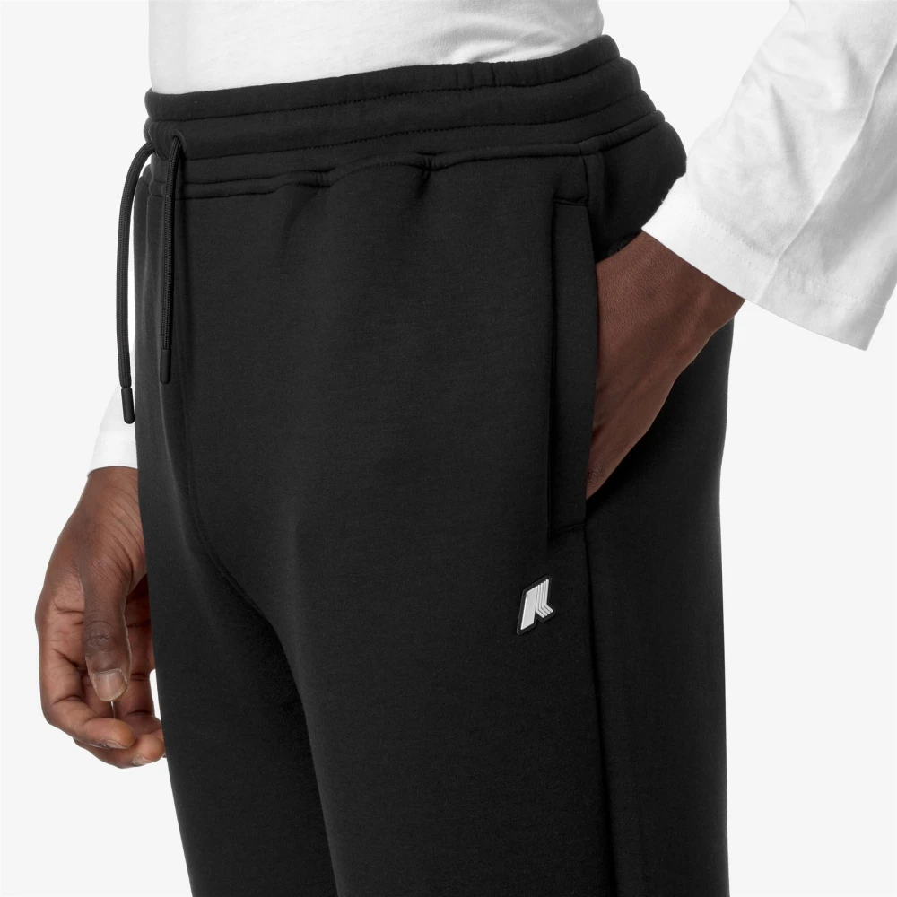 K-way Heren Micka Athleisure Joggingbroek Black Heren