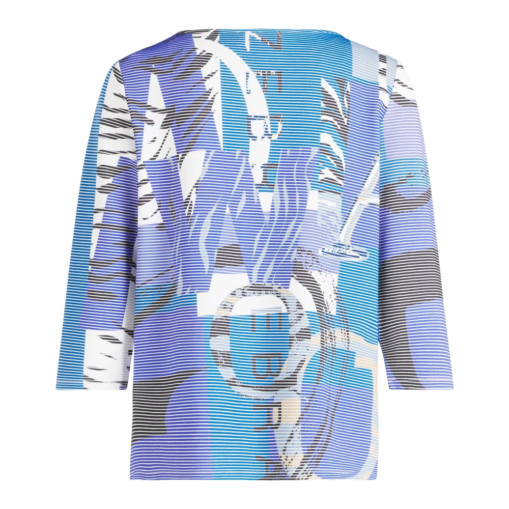 Betty Barclay Gebreide Sweatshirt met U-Boot Halslijn Multicolor Dames