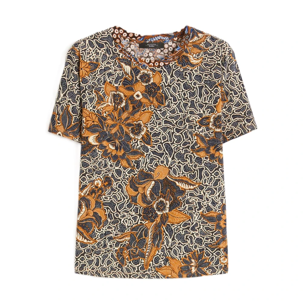 Weekend Max Mara Women's Multicolor Wkdbussola - T-Shirts - S - Tops